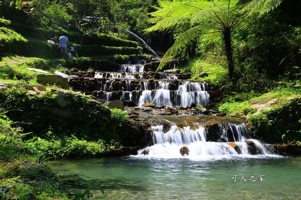 中坑瀑布,周邊景點,埔里景點,夏日戲水,烤肉,玩水何處去,玩水景點,露營 @可人之家