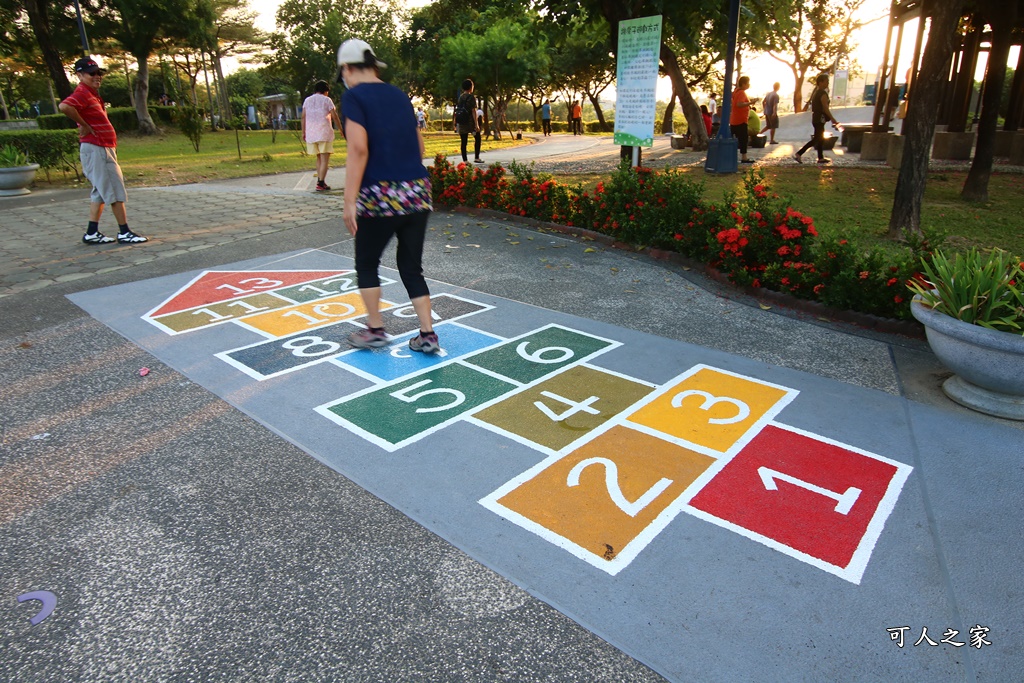 921震災紀念公園,台中太平景點,太平景點彩繪,太平磨石子溜滑梯