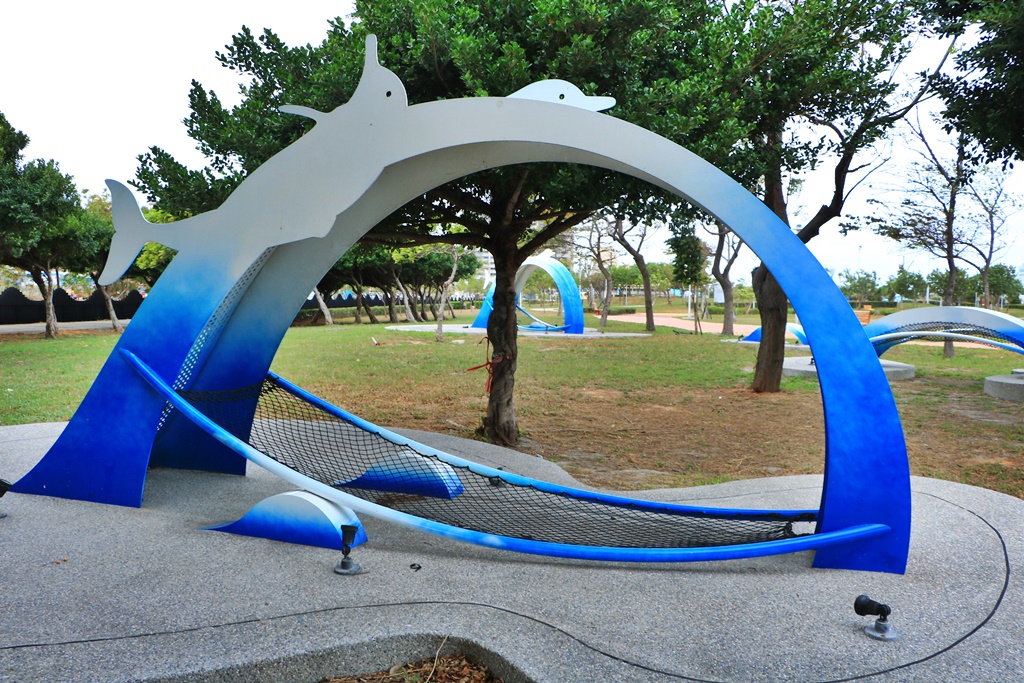 台中地景3D彩繪,頂魚寮公園