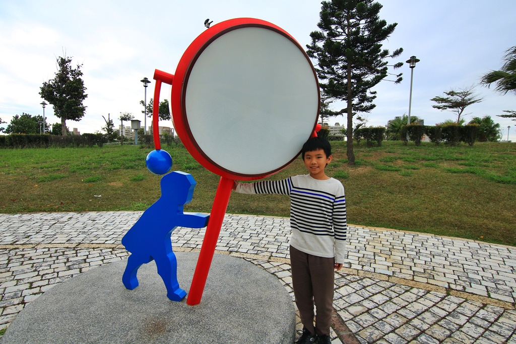 台中地景3D彩繪,頂魚寮公園