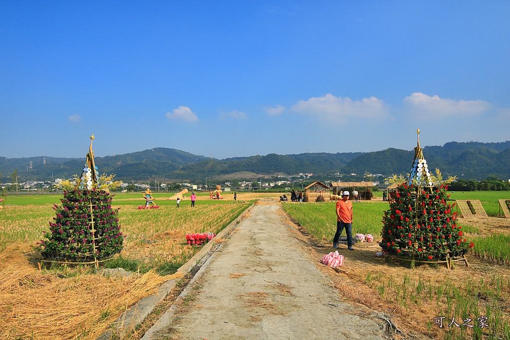 2018田中稻草人,彰化化田中稻草人,彰化田中景點,田中望高瞭,稻田中、接駁時間地點、稻草人、田中火車站、望高瞭、田中周邊景點、田中美食,稻草人藝術節