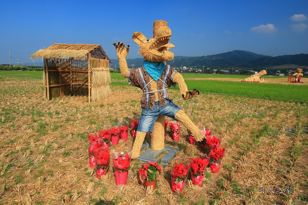 2018田中稻草人,彰化化田中稻草人,彰化田中景點,田中望高瞭,稻田中、接駁時間地點、稻草人、田中火車站、望高瞭、田中周邊景點、田中美食,稻草人藝術節