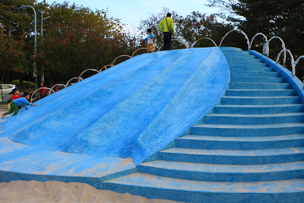 彰化永靖公園溜滑梯,鄭成功紀念公園