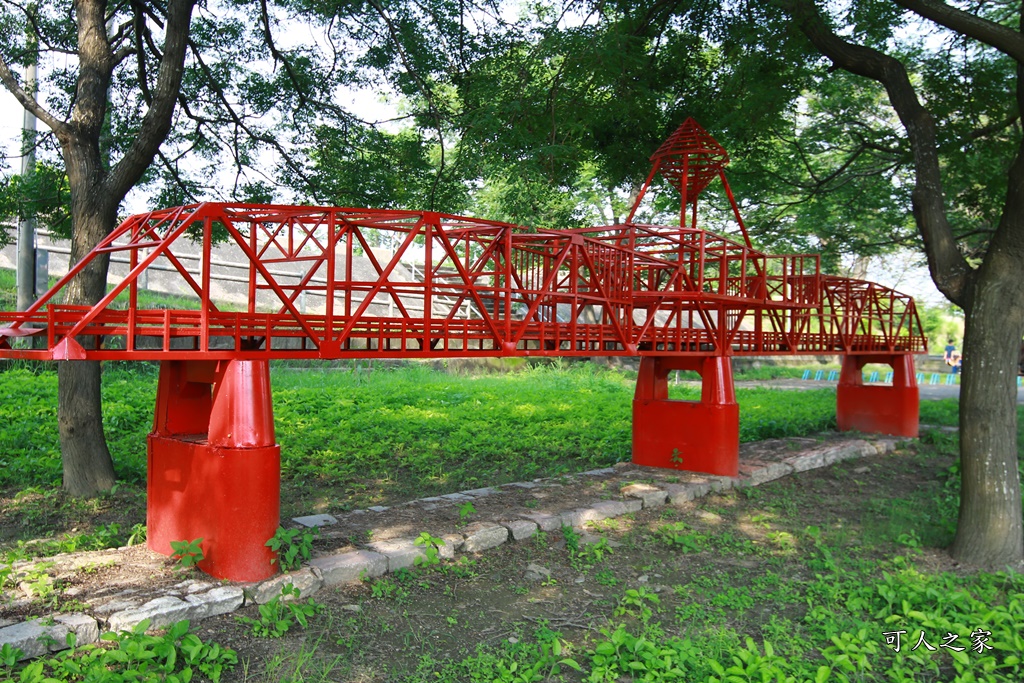 螺石公園(高灘地景觀磨石溜滑梯),西螺大橋廣場,西螺大橋親水公園