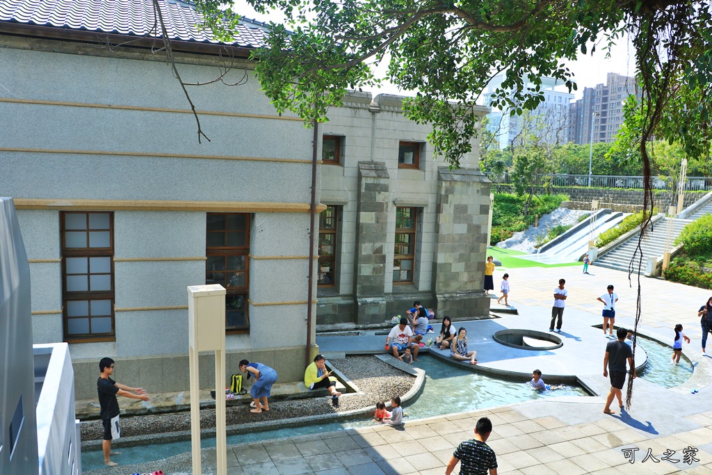 新竹免費溜滑梯,新竹免費玩水,新竹溜小孩,水道取水口展示館