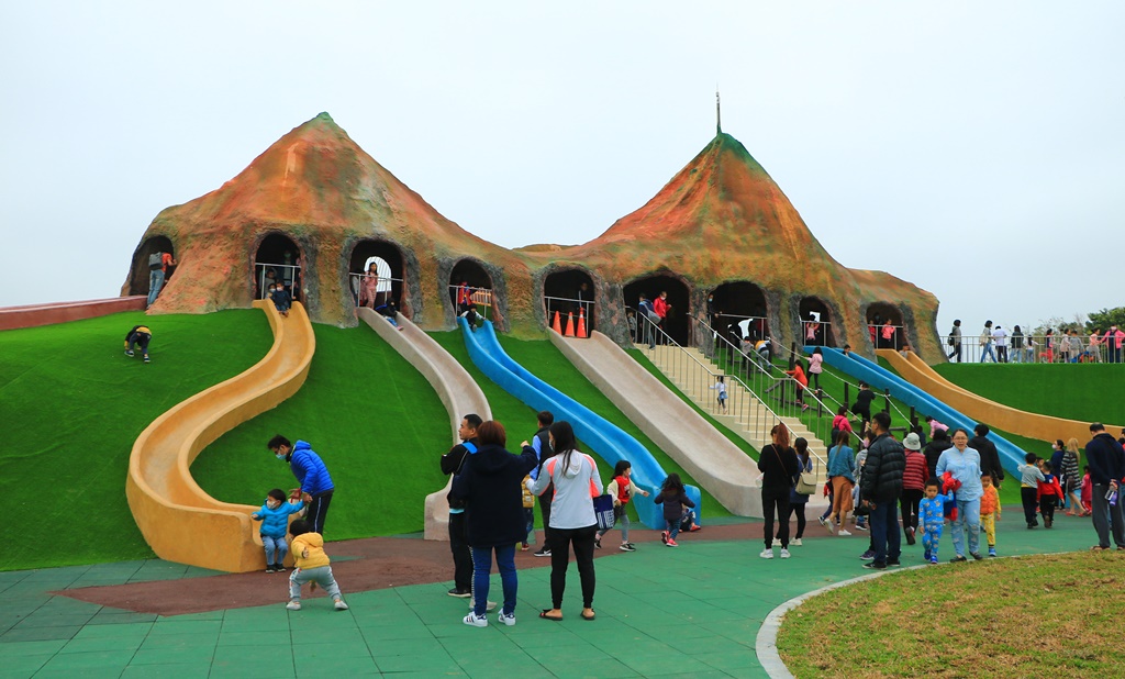 獅山多功能運動公園,苗栗新景點,苗栗第二座特色公園,苗栗遛小孩