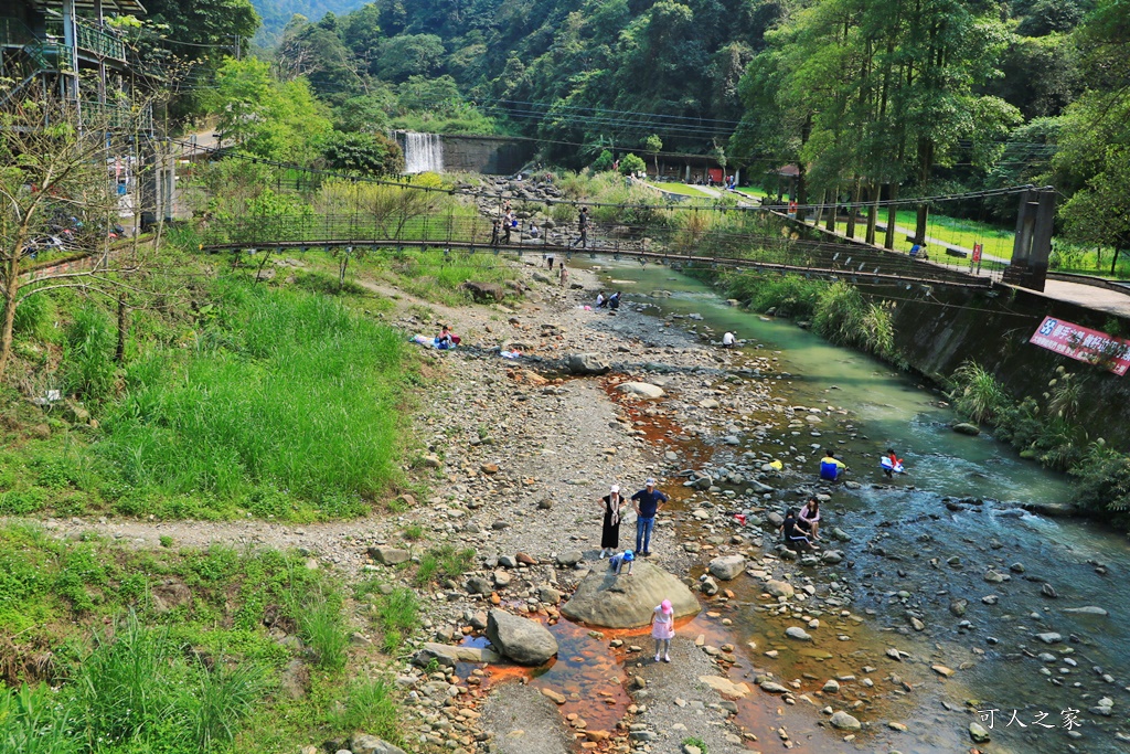 北埔冷泉/天然消暑水簾瀑布SPA、冷泉池、泡腳池/免費景點/賞螢熱點/近北埔老街、森窯