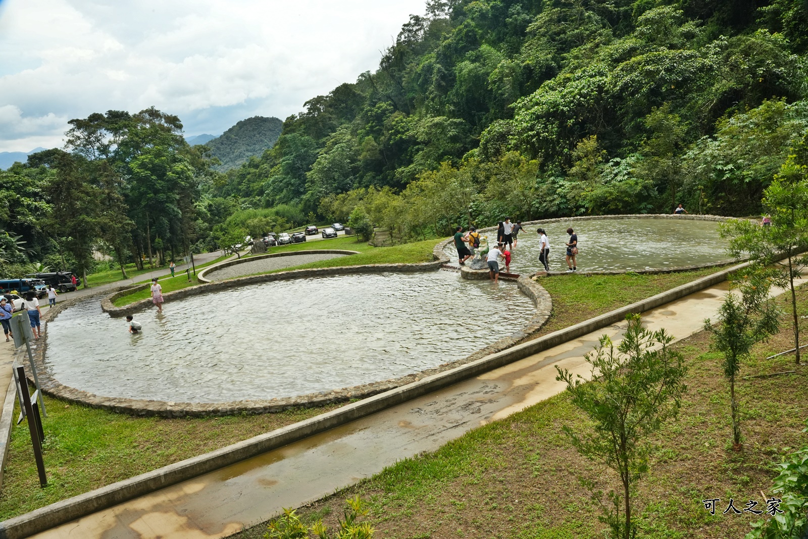 能高親水公園 能高瀑布