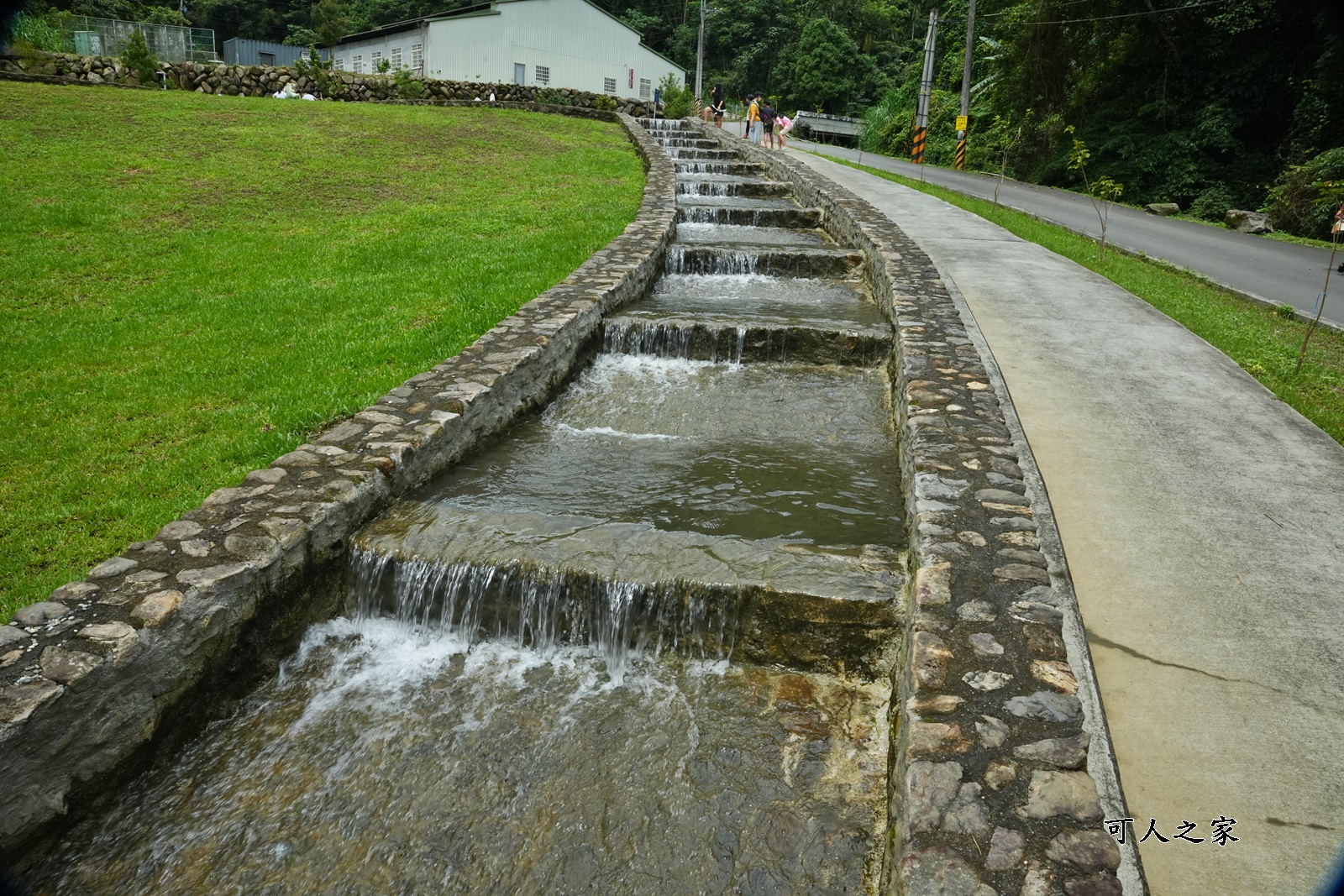 能高親水公園 能高瀑布