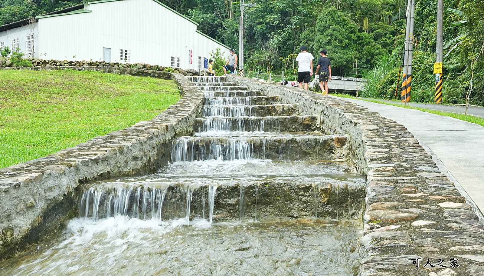 能高親水公園 能高瀑布