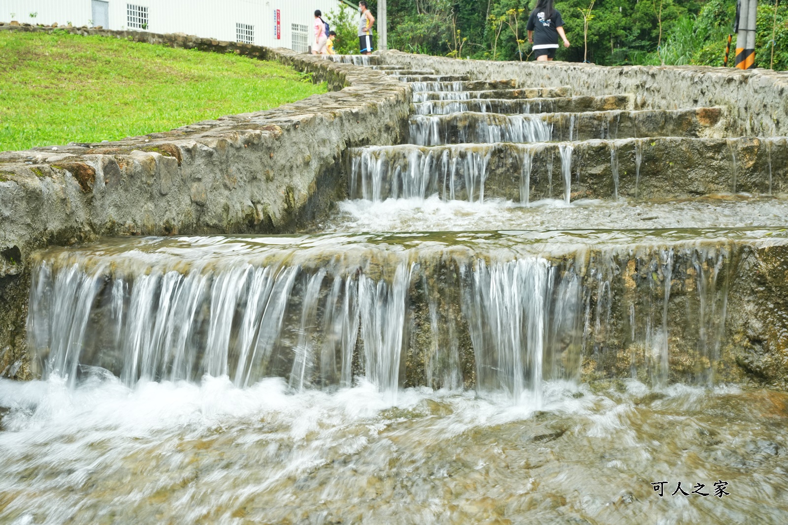 能高親水公園 能高瀑布