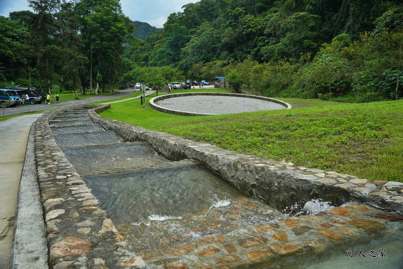 能高親水公園 能高瀑布