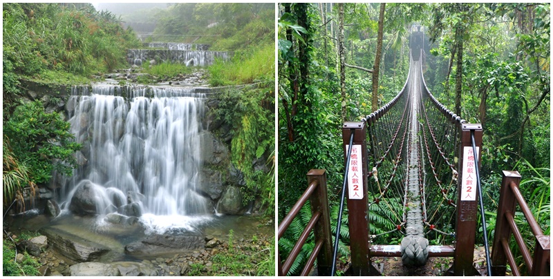 情人吊橋,華山小天梯,雲林華山超大水車 @可人之家