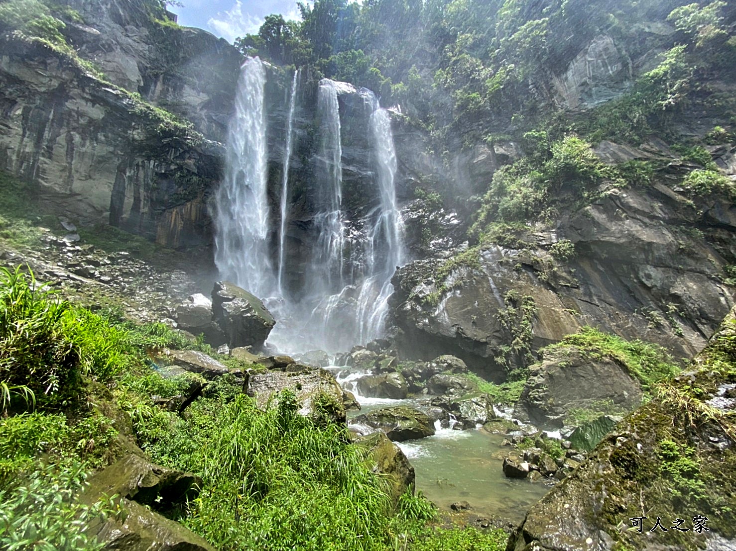 好抵達看瀑布,看瀑布親民景點,蓬萊瀑布2022,雲林景點,雲林瀑布景點