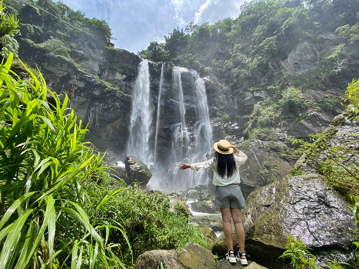 好抵達看瀑布,看瀑布親民景點,蓬萊瀑布2022,雲林景點,雲林瀑布景點