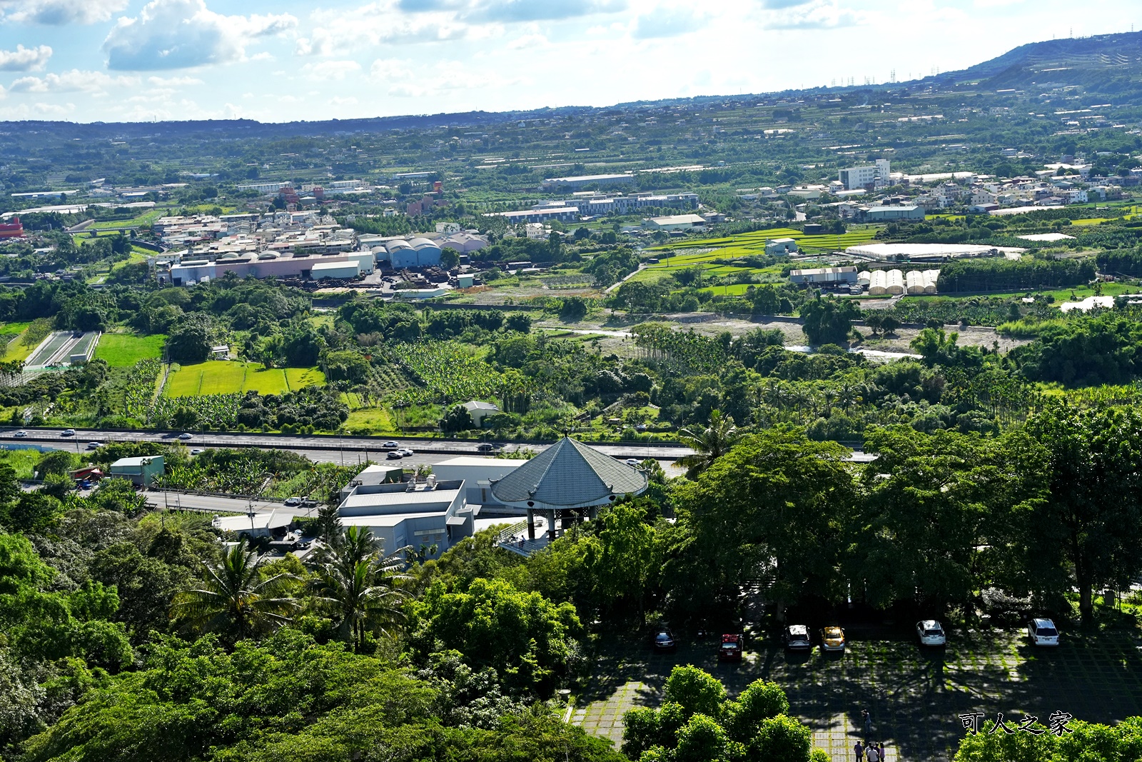 南投名間景點,欣賞國道3道,白毫禪寺,約會景點