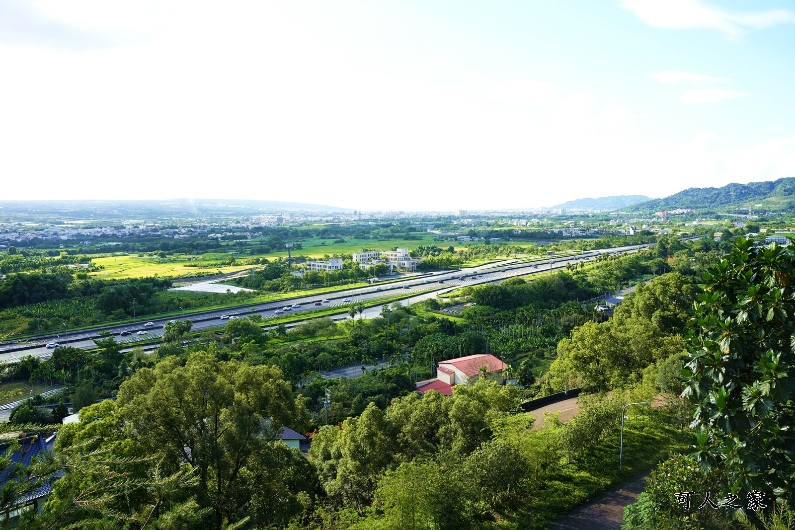 南投名間景點,欣賞國道3道,白毫禪寺,約會景點