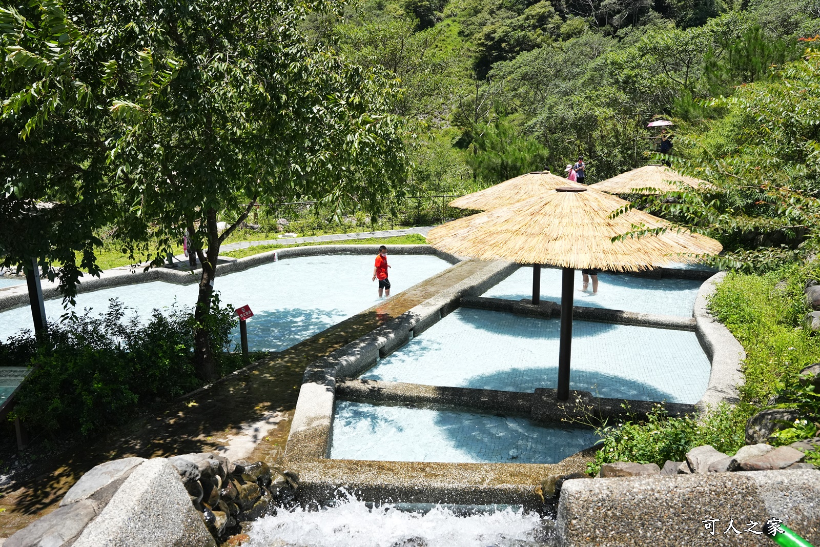 八仙山國家森林遊樂區,台保佳米意象站,景觀餐廳,看瀑布,親水區,觀瀑平台,靜海寺