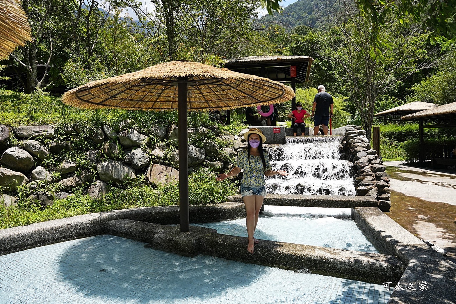 八仙山國家森林遊樂區,台保佳米意象站,景觀餐廳,看瀑布,親水區,觀瀑平台,靜海寺