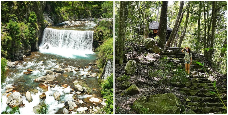 八仙山國家森林遊樂區,台保佳米意象站,景觀餐廳,看瀑布,親水區,觀瀑平台,靜海寺 @可人之家