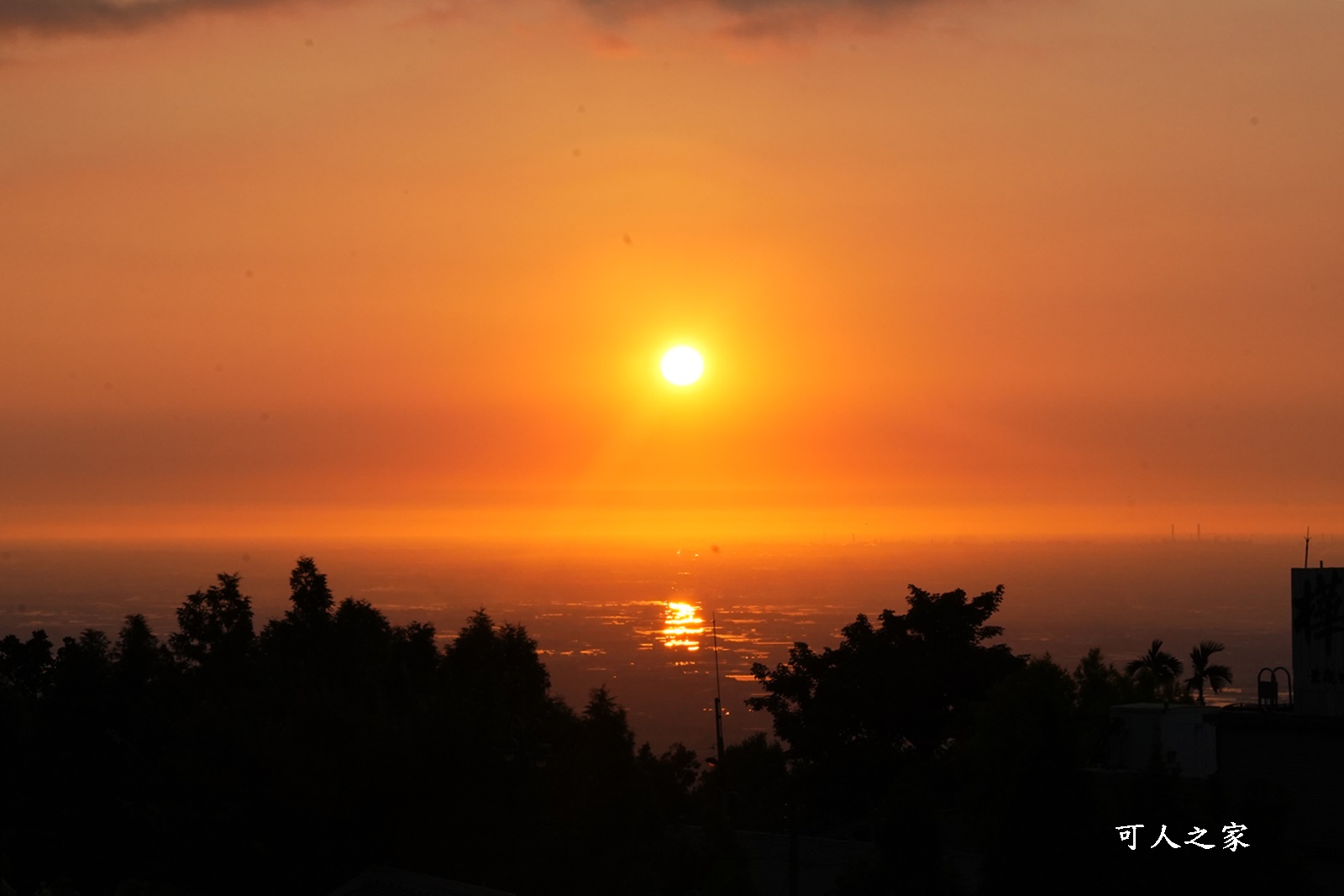 雲林景點約會,雲林看夕陽,雲林華山夜景