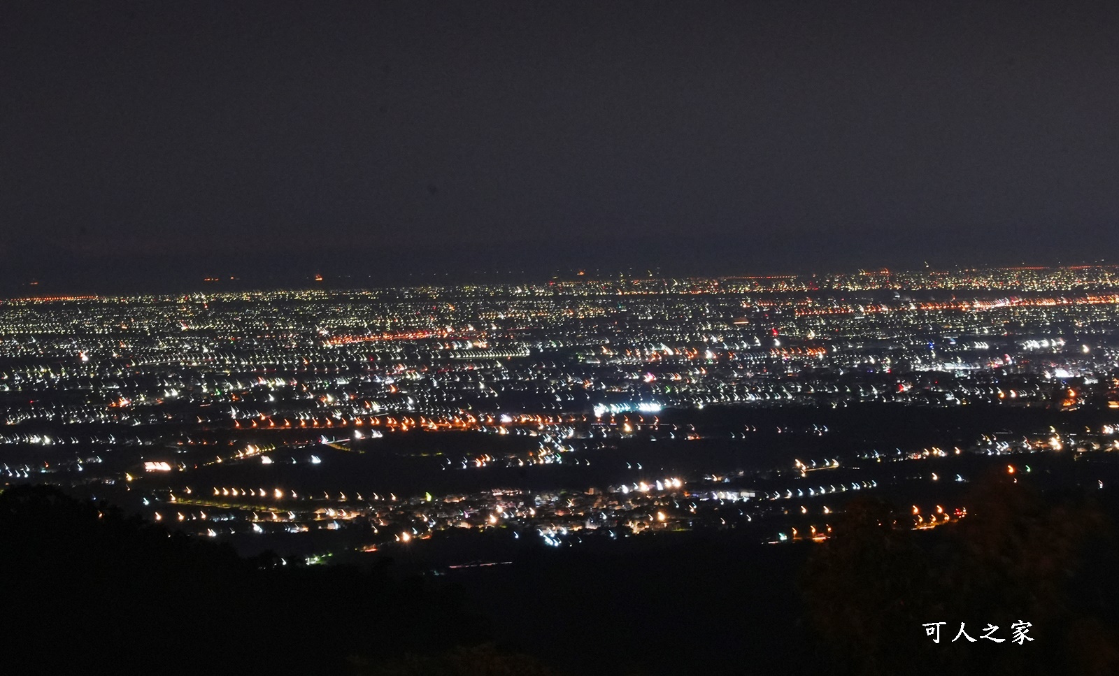 雲林景點約會,雲林看夕陽,雲林華山夜景