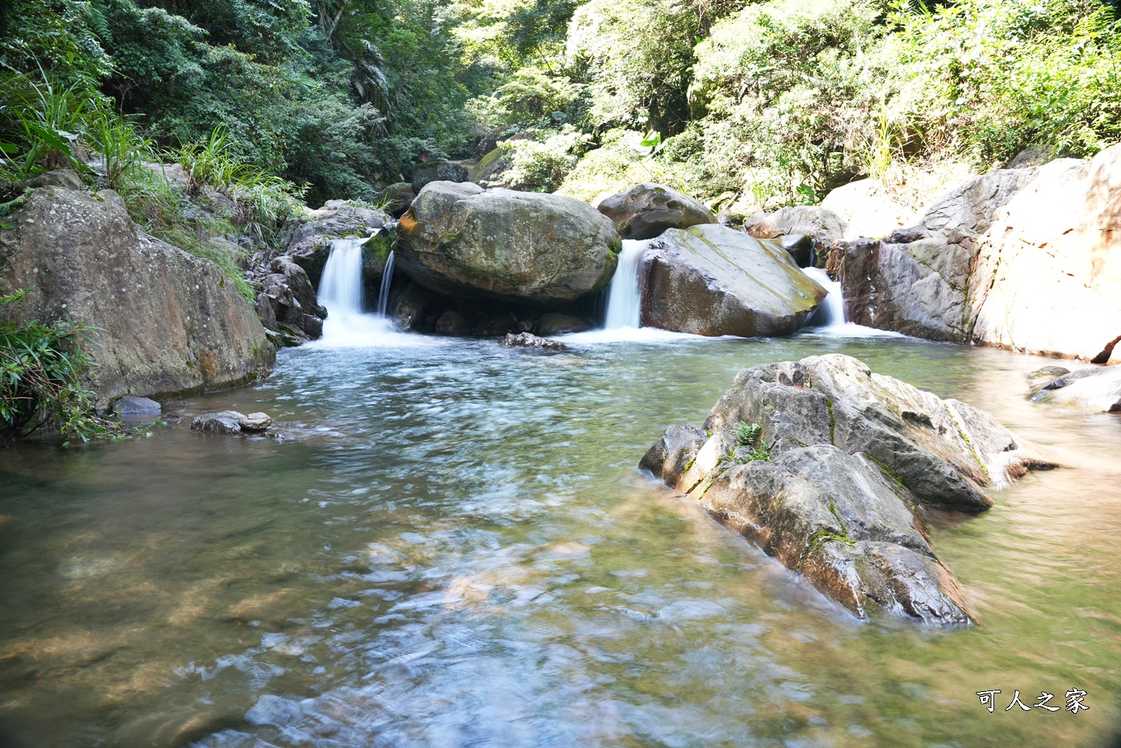 冬瓜山瀑布,苗栗戲水