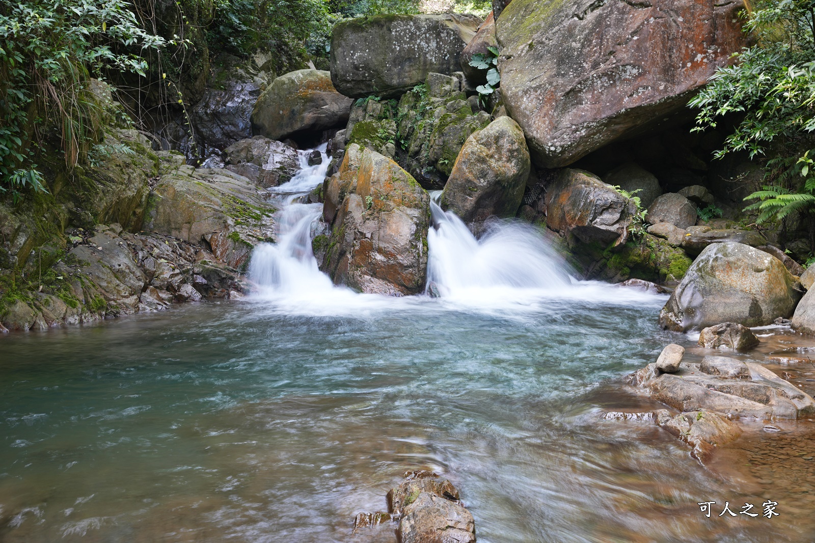 冬瓜山瀑布,苗栗戲水