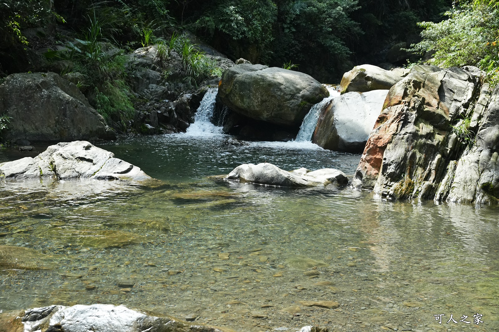 冬瓜山瀑布,苗栗戲水