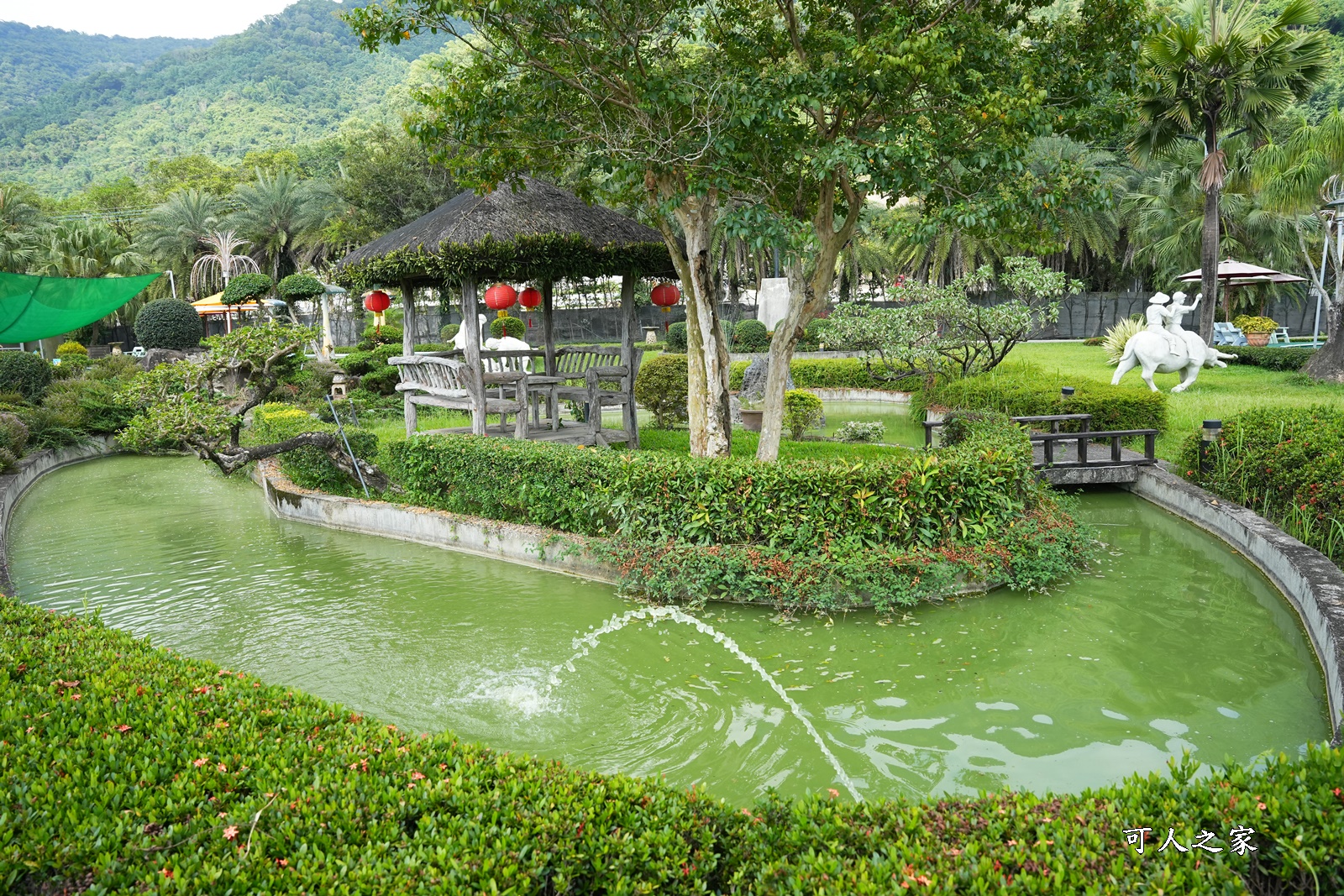 扇平山莊,教堂,歐式莊園泡湯區,網美造景,高雄新景點