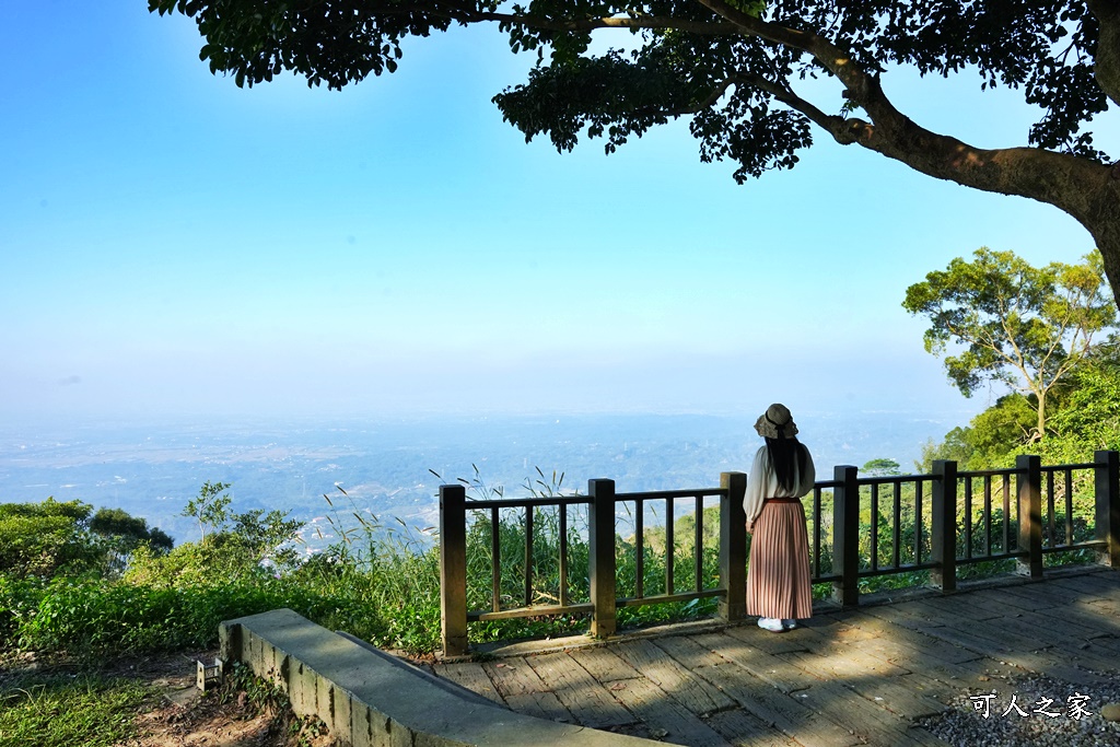 台南景點景觀,枕頭山觀景台 @可人之家