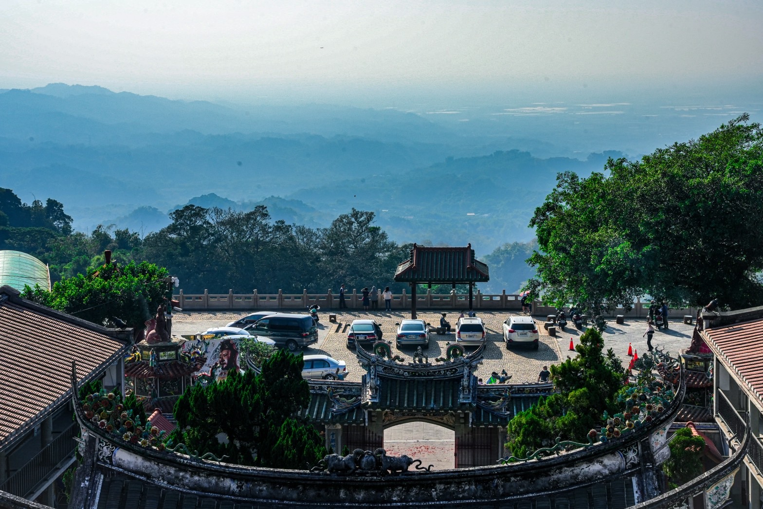 台南夜景,夜景,火山碧雲寺,碧雲公園,賞夕陽