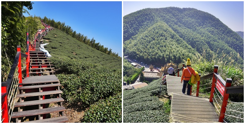 延伸閱讀：嘉義抹茶山【二尖山步道（嘜走步道）】群山環繞視野很棒，10分鐘達陣停車資訊