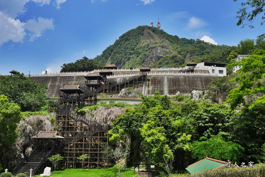 台南夜景,夜景,火山碧雲寺,碧雲公園,賞夕陽