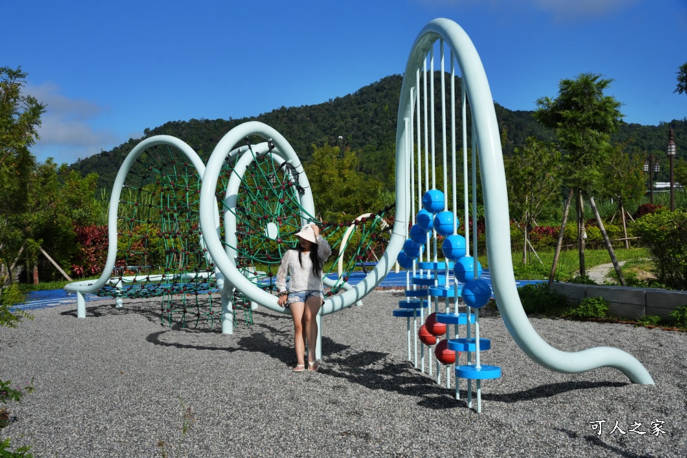 南投埔溫泉公園,南投新景點,南投第二座共融遊樂設施,埔里新景點,埔里日式溫泉池,埔里泡足湯,埔里福興農場溫泉區親水公園,溫泉遊客中心,福星溫泉遊戲場