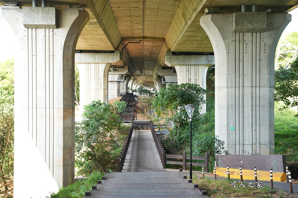 台中步道推薦,沙鹿IG打卡步道,沙鹿休閒景觀步道,親子步道