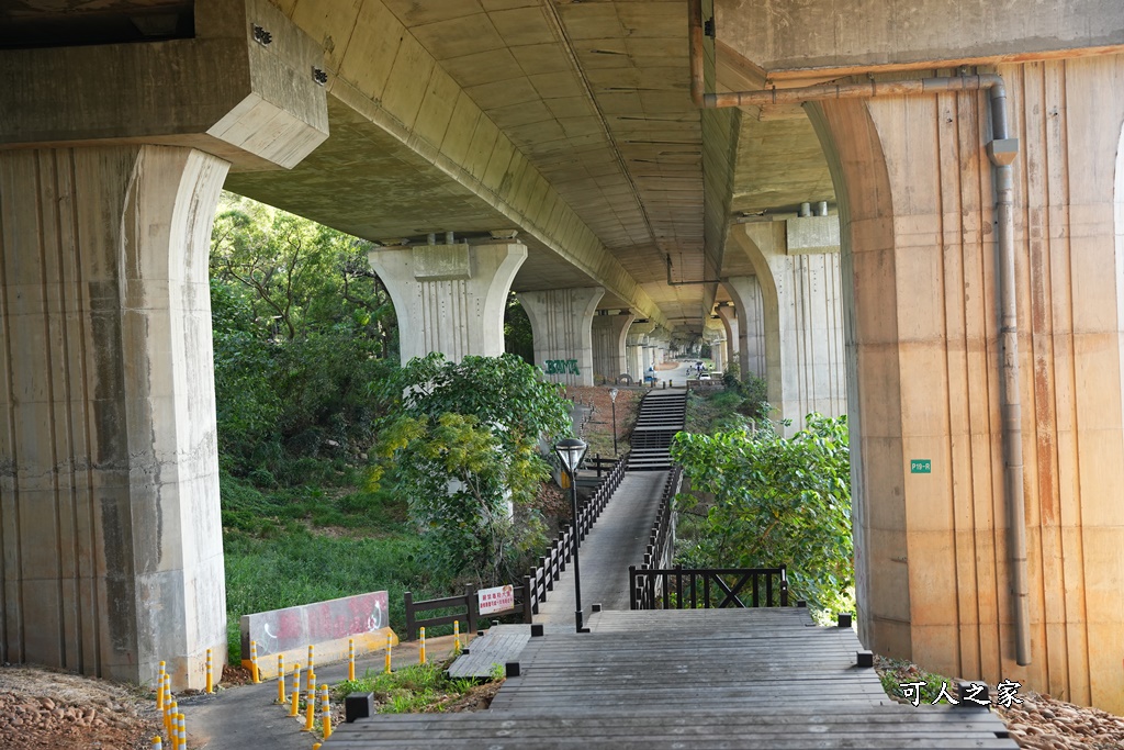 台中步道推薦,沙鹿IG打卡步道,沙鹿休閒景觀步道,親子步道