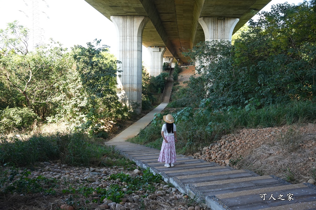 台中步道推薦,沙鹿IG打卡步道,沙鹿休閒景觀步道,親子步道