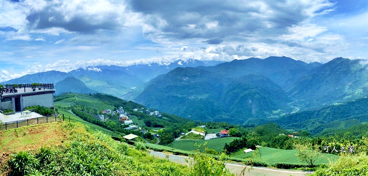 嘉義碧湖山觀光茶園,好走步道,高山美景 @可人之家