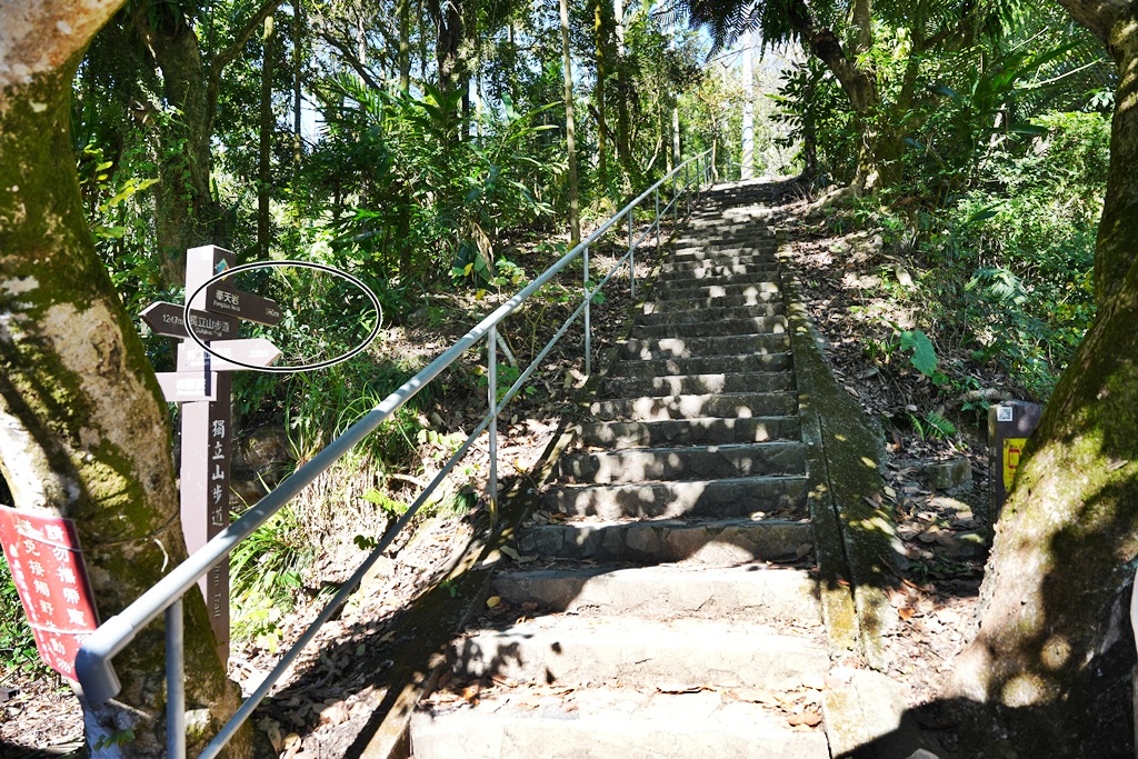 奉天岩,搭火車走步道,獨立山愛玉,獨立山步道,獨立山步道登山口,獨立山火車站時刻表