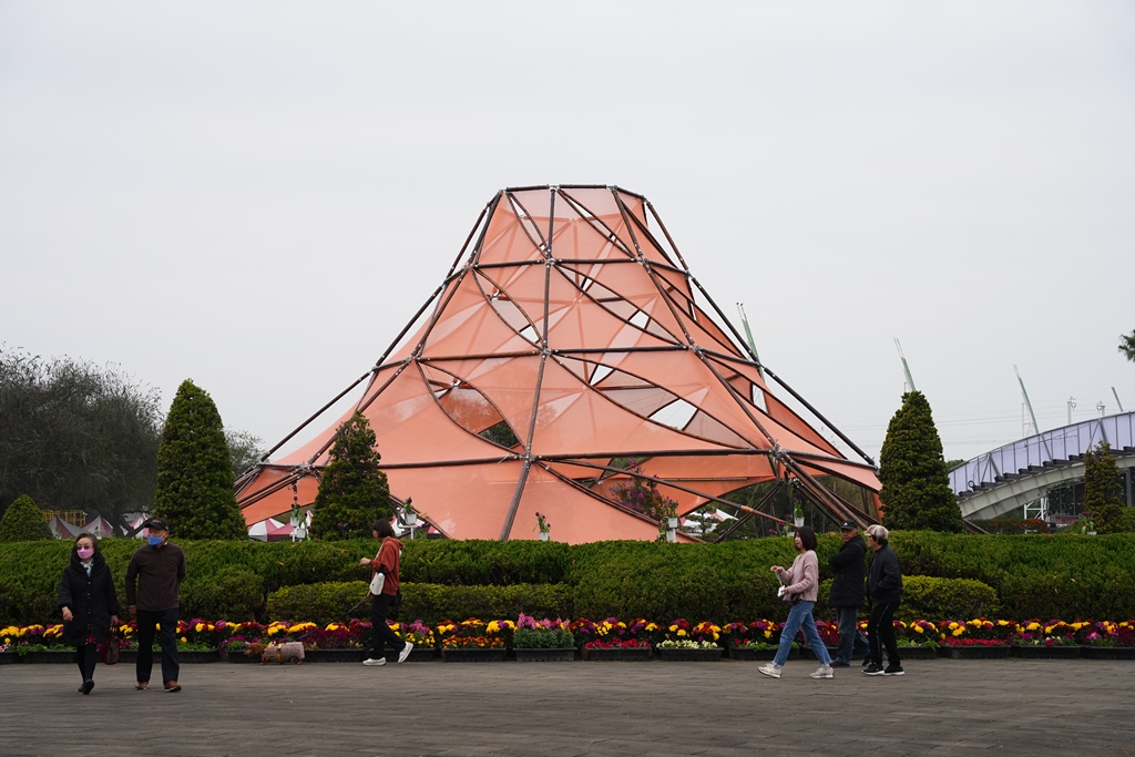 2024溪州公園,花在彰化溪州公園