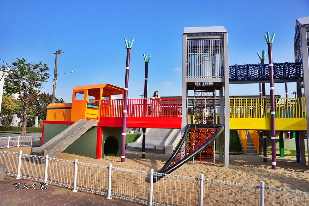 五分車遊戲公園,台南仁德特色公園,台南玩沙