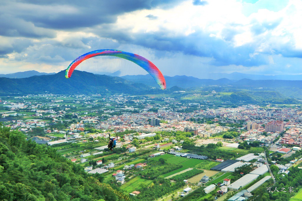 南投埔里新景點,虎嘯山嵐 原虎嘯山莊,飛行傘景觀餐廳