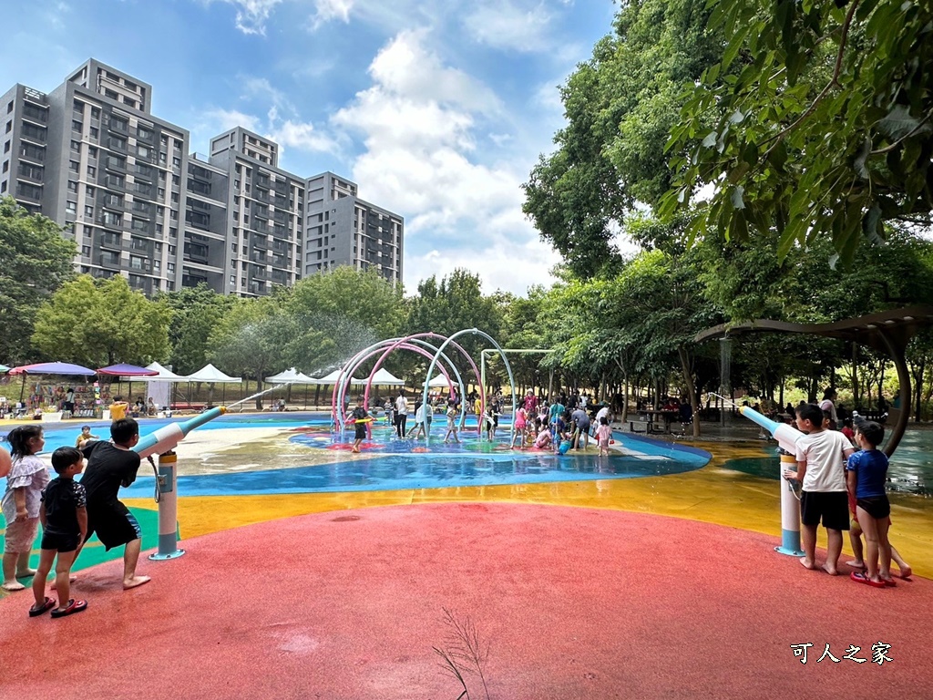 中科公園戲水區,台中潭雅神綠園道