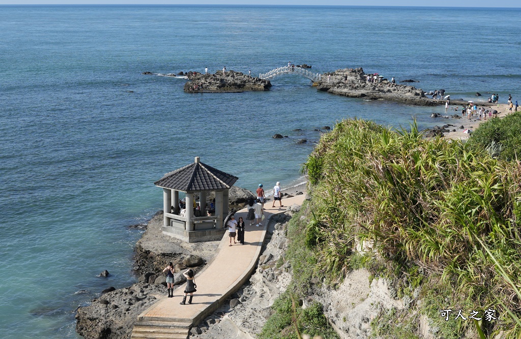 北海岸戲水景點,石門洞 @可人之家