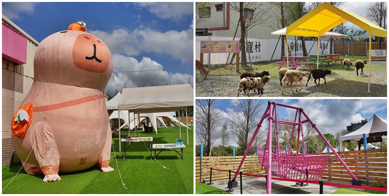 網站近期文章：嘉義中埔【萌寵村親子樂園】餵完小動物還有遊具可以玩！設施：海盜船、射箭、釣魚、坑爹飛車