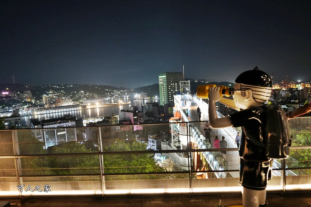 基隆塔,基隆塔夜景,基隆塔路線