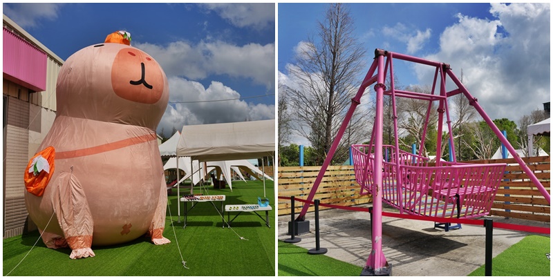 延伸閱讀：嘉義中埔【萌寵村親子樂園】餵完小動物還有遊具可以玩！設施：海盜船、射箭、釣魚、坑爹飛車