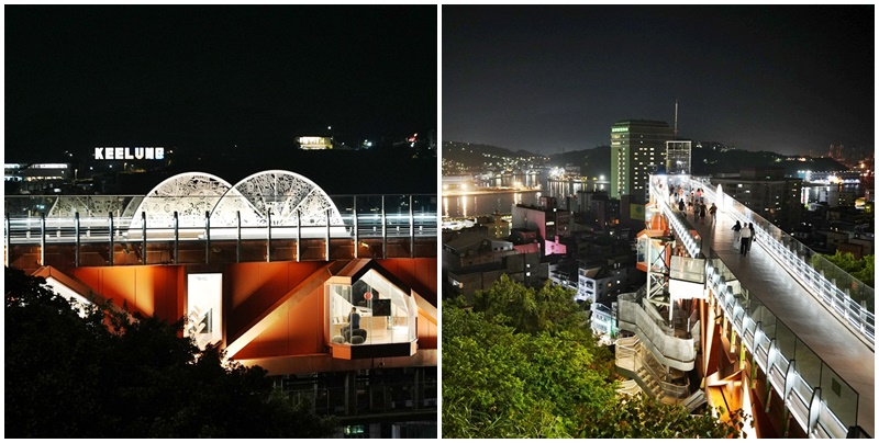 基隆塔,基隆塔夜景,基隆塔路線 @可人之家