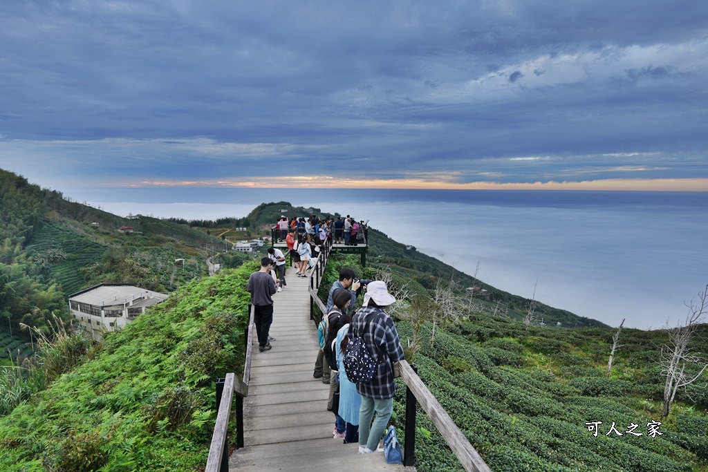 大崙山觀景台,鹿谷雲海季